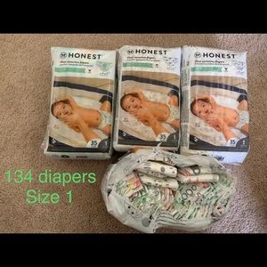The Honest Company diapers size 1